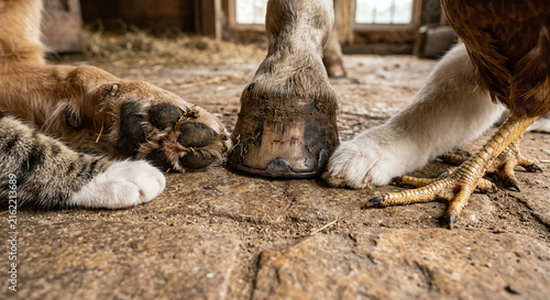 United: Paw, Hoof, Paw, and Claw in Harmony