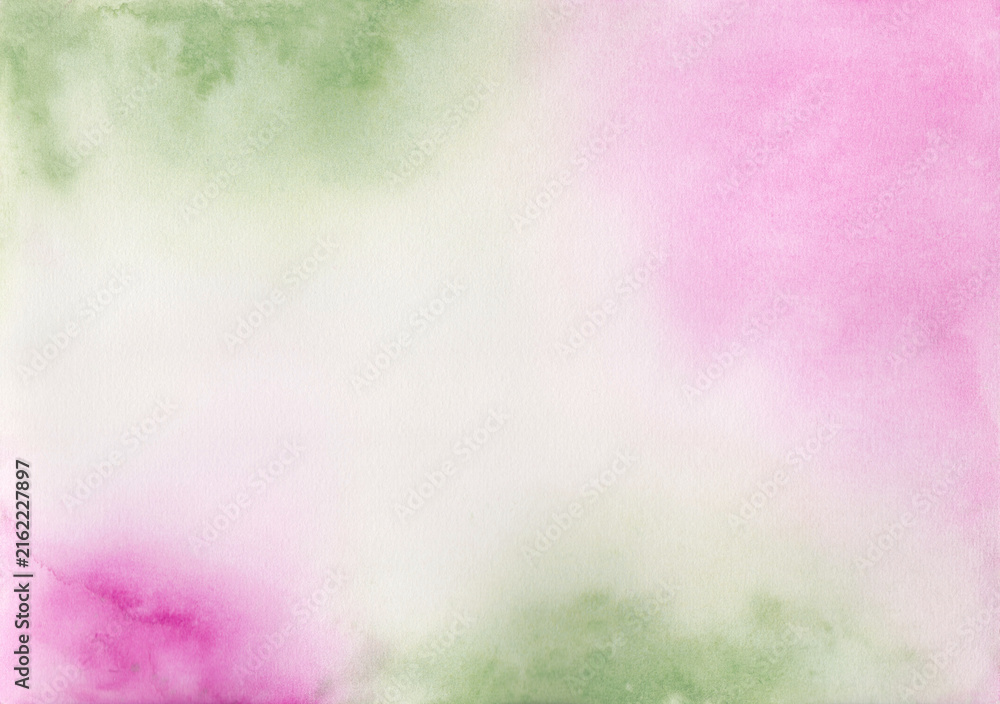 Obraz premium Fluid Olive and Rose Pigment Gradients Across Aged Stationery Canvases