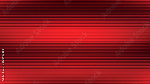 Abstract red background with horizontal lines and dark gradient texture