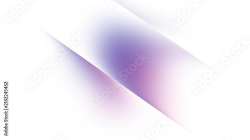 Abstract soft purple pink pastel gradient slash motion graphics white background loop