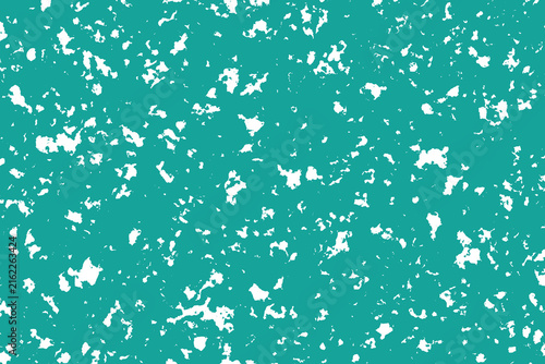 Abstract Grunge Texture Background - Teal and White