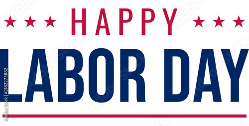 Labor Day Bold Typography Graphic Design
