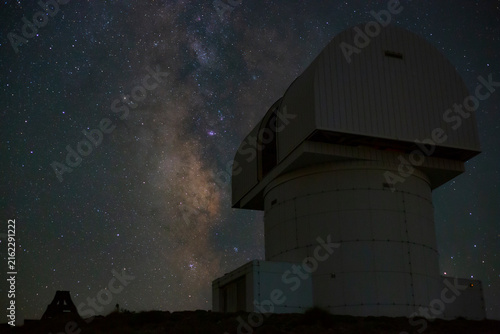 Fotografie Astrophotography milky way from greece next to helmos observatory