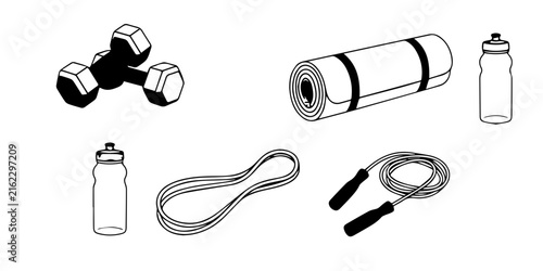 Fitness Equipment and Pet Care Essentials Collection