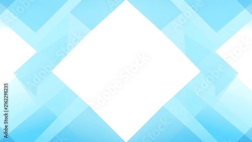 Abstract geometric pattern with light blue diamond shapes and soft gradients