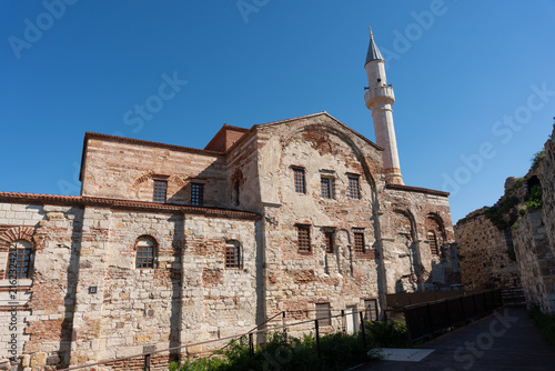 Canvastavla Hagia Sophia Mosque in Enez, Edirne, Turkiye