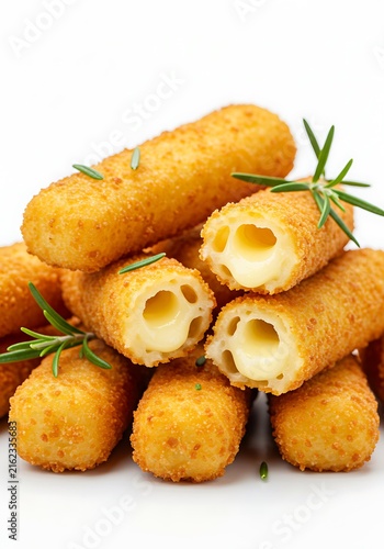 Plakat Golden Cheese Sticks: Crispy, Melty Delight