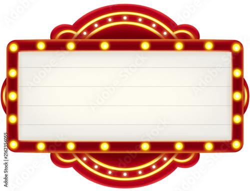 Cinema Marquee Sign