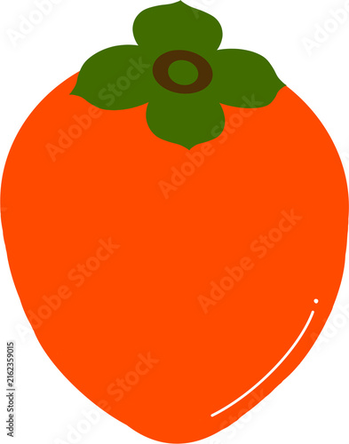 Картината върху платно persimmon