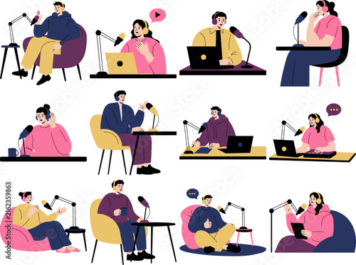Podcast Day Illustration
