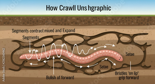 Explore the fascinating world of worms and their underground tunnels, showcasing nature's incredible engineering and eco-system benefits in soil