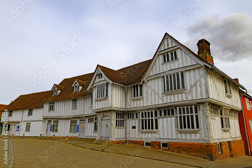 Canvastavla Lavenham Guildhall, in August, 2026.