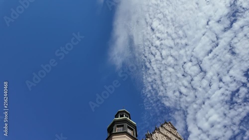 Panoramic view of the city center of Poznan, Greater Poland Voivodeship, Poland