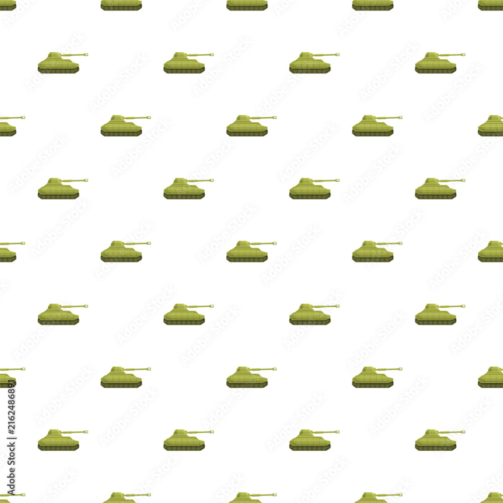 Fototapeta premium War tank repeating pattern graphic creating a military themed background