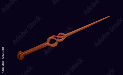 Foto Magic wand, staff, fantasy game stick