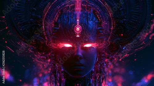 extravagant futuristic music wallpaper design, futuristic neon music background with digital energy, luxurious abstract electronic music wallpaper