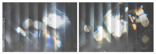 Glitch light leak VHS photo effects highlight glare holographic lens flare flash abstract grunge old retro vintage texture transparent overlay background isolated fade preset png