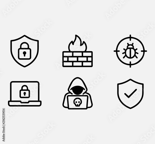  Cyber security Icons
