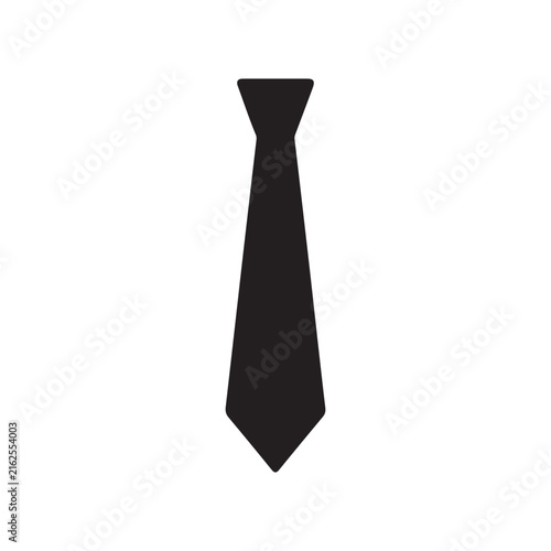 Plakat neck tie icon vector design template