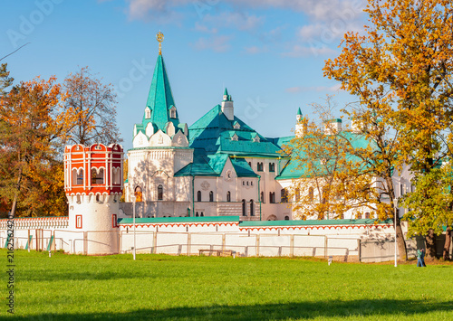 Konstfotografi Feodorovsky Gorodok (Town) in Tsarskoye Selo (Pushkin), Saint Petersburg, Russia