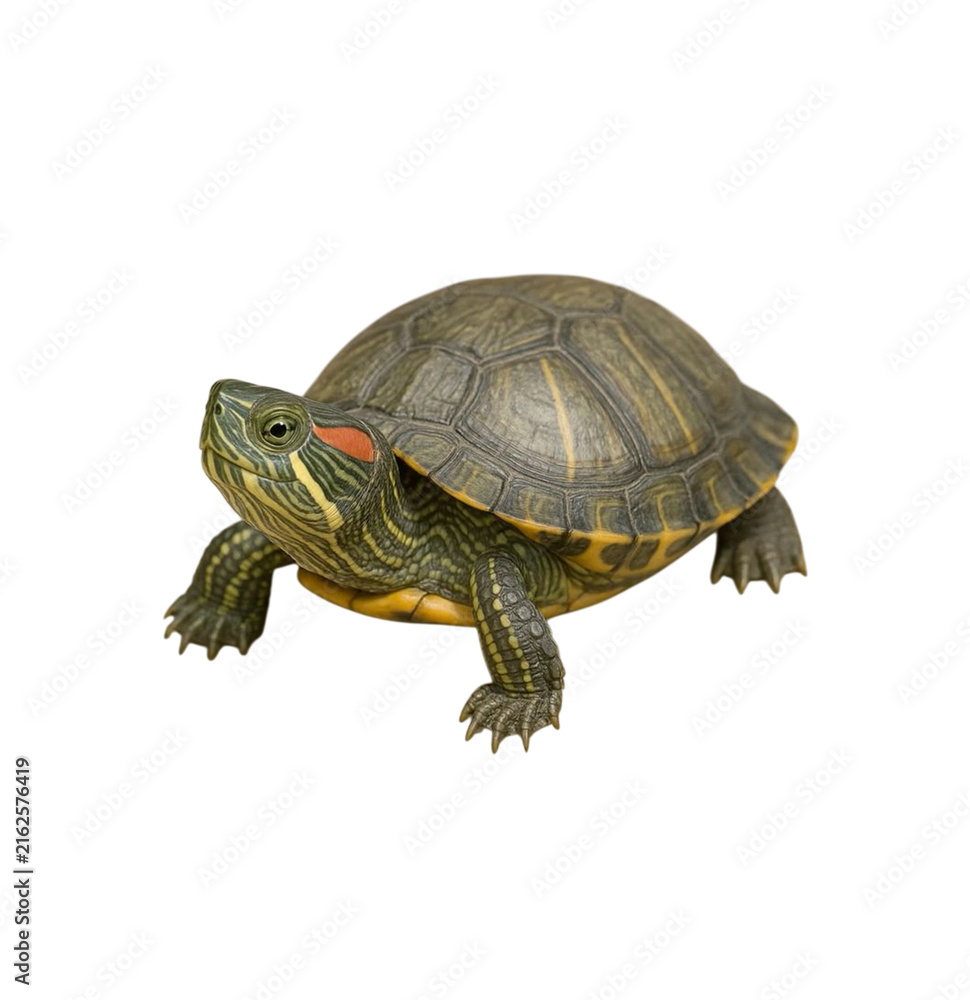 Obraz premium turtle on white background