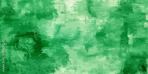 Abstract Emerald Hues A dynamic abstract artwork featuring varying shades of emerald green, evoking a sense of nature's tranquility and depth, with a textured, painterly feel.