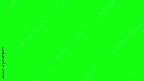 Vintage switch on off television green screen concept animation. Abstract Television turn on and off. The effect of turning on and off TV. 4k.