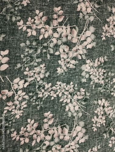 Bild auf Leinwand Flora, sakura, leaf, leave, feather, batik, sarong, Islam, Nyonya, Malay traditi