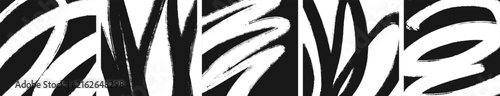 Grunge expressive textures with dynamic squiggles,rough brush curves,irregular ink marks.Funky graffiti scribbles,bold freeform shapes.Graphic texture set for posters,packaging,social media,branding
