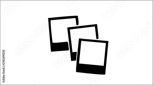 Stacked Instant Photo Frames Collection