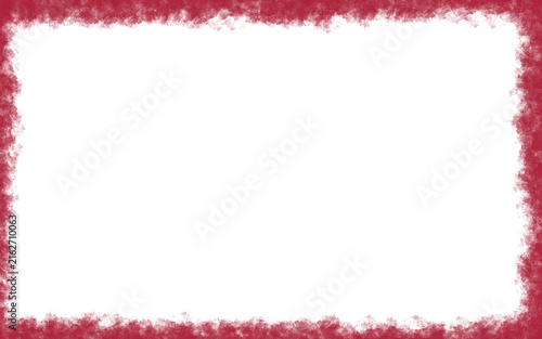 Red Grunge Border Frame Background