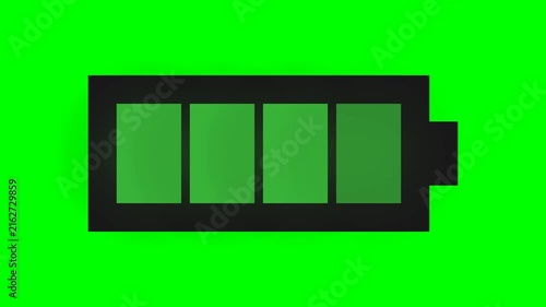 Battery Charging Status Animation