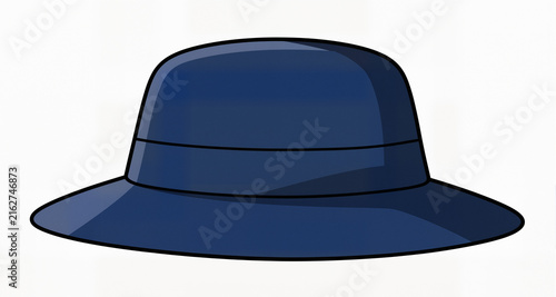 Plakat Student hat. Simple design. Vector illustration. 
