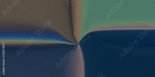 A vibrant abstract digital artwork displaying colorful rectangular blocks and softly blurred lines creating a contemporary and stylish modern design aesthetic