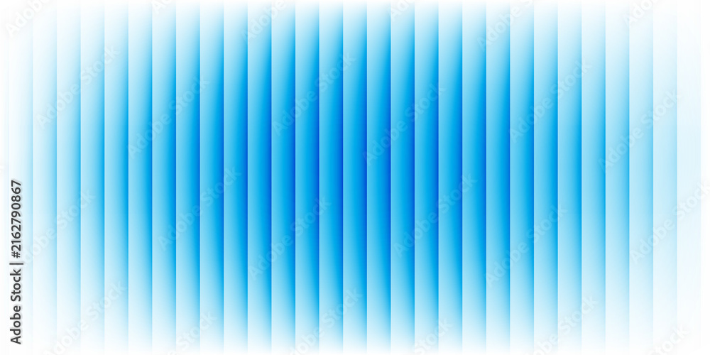 Fototapeta premium Abstract blue ripple glass effect background with glowing white light leaks gradient, modern banner header fashion backdrop wallpaper web design