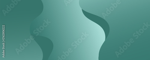 Abstract green color Shapes, illustration texture digital graphic. desktop background wallpaper design photo
