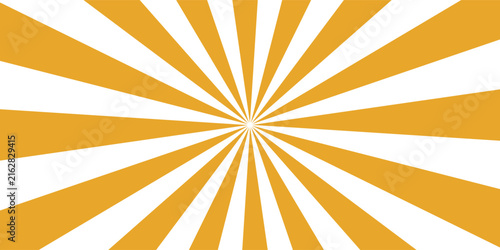 School Bus Yellow color and white color Sunburst for the background. flag of japanese. The rising sun.
