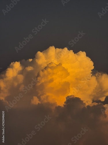 Canvas Print clouds at sunset