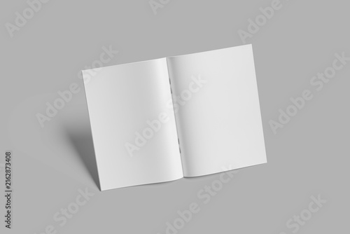 blank magazine mockup
