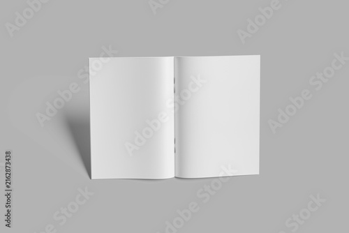 blank magazine mockup