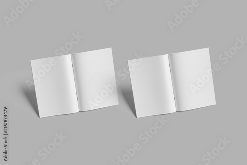 blank magazine mockup