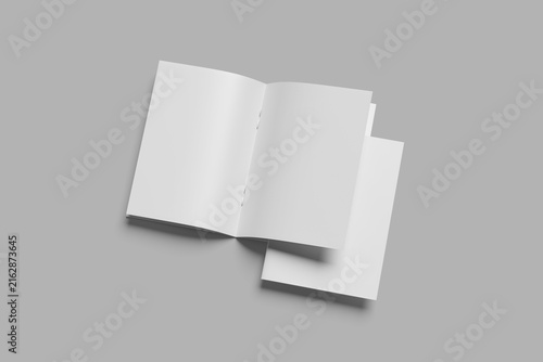 blank magazine mockup