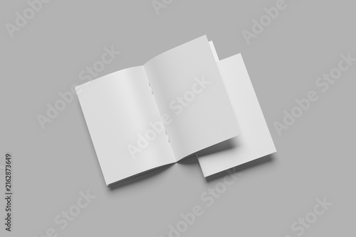 blank magazine mockup