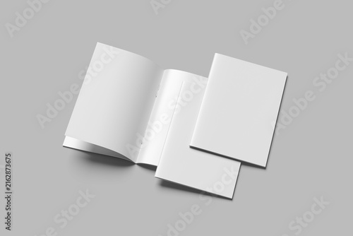 blank magazine mockup