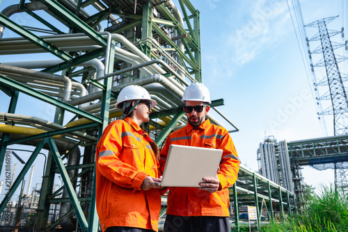 Petroleum Engineering Team Analyzing Oil and Gas Work Plan