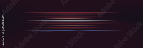 Light streaks and lens flare with warm and cool colors creating an abstract background
