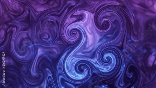 Abstract Swirls of Purple and Blue - A Mesmerizing Visual Journey.