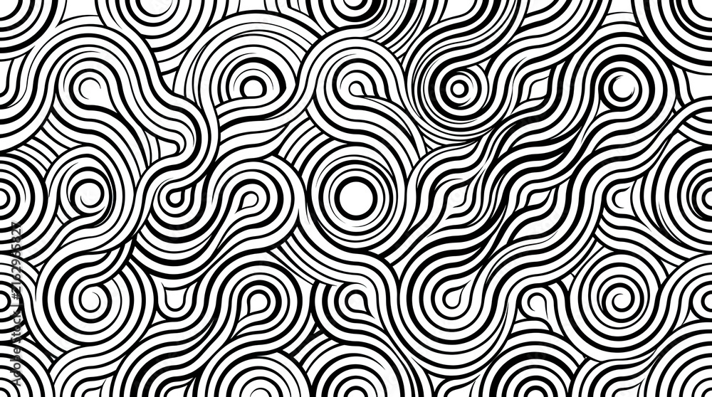 abstract seamless pattern