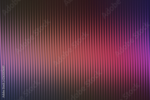 Vertical ribbed glass texture with a gradient of deep purple to vibrant pink and soft orange hues.