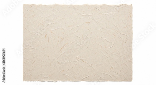 Textured beige paper background with natural creases
